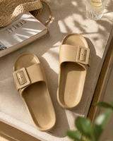 Classic Platform Slides - Beige