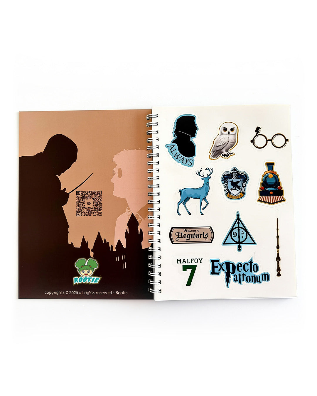 Welcome to Hogwarts - A5 Notebook