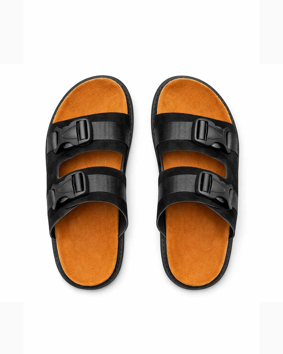 Men’s Nomad Strap Slides – Black