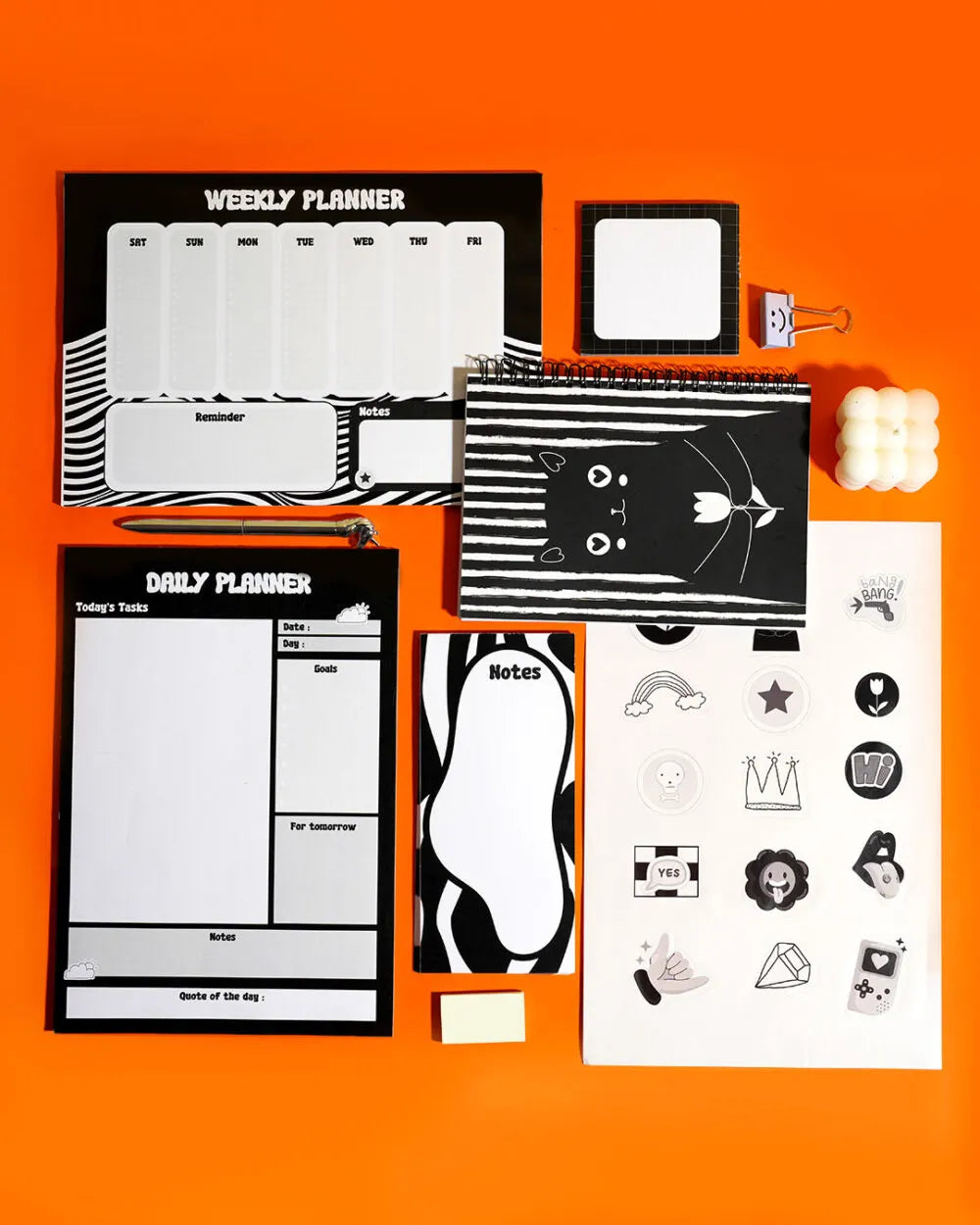 Black & Ink - Stationery Set - Rootieland