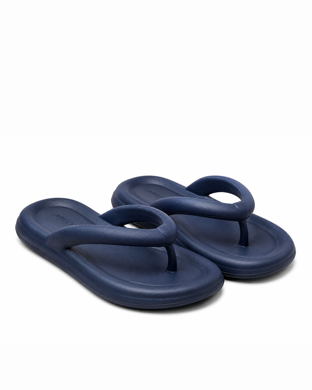 Flat Cloud Flip Flops - Navy Blue