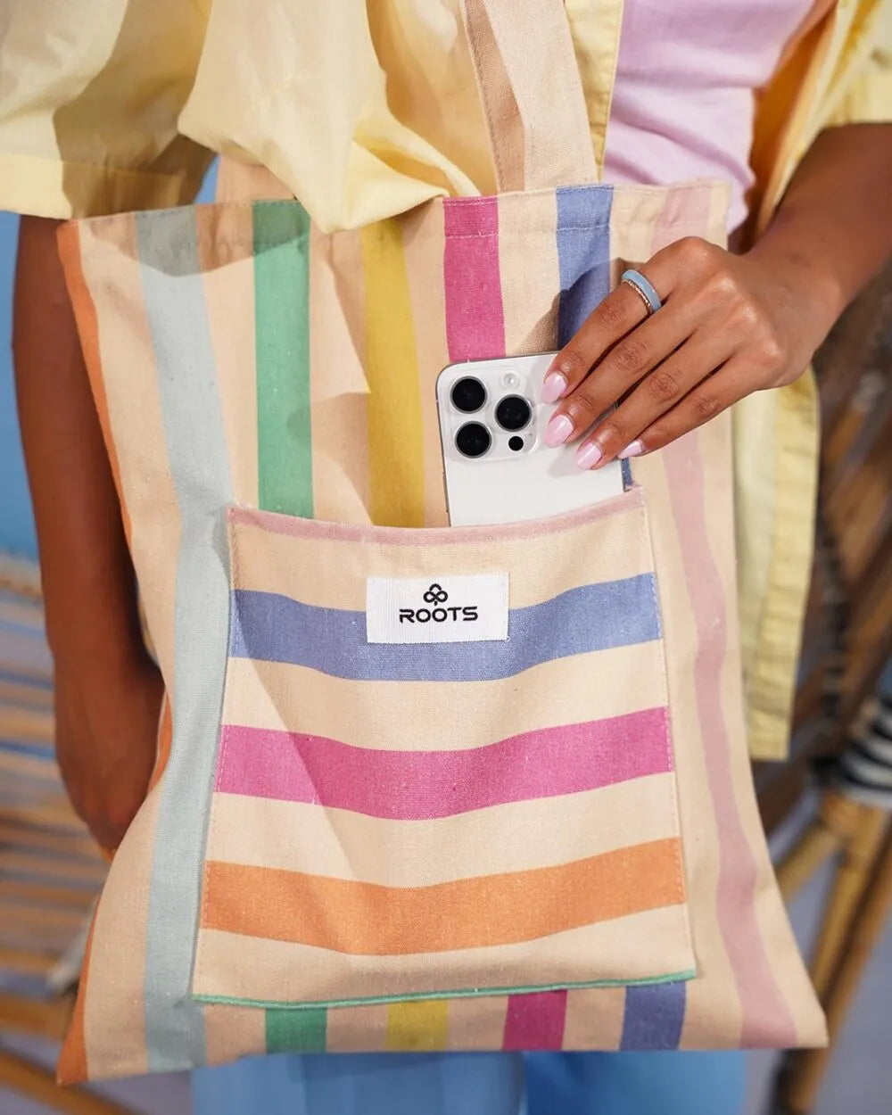 Confetti Dreams - Summer Tote Bag - Rootieland