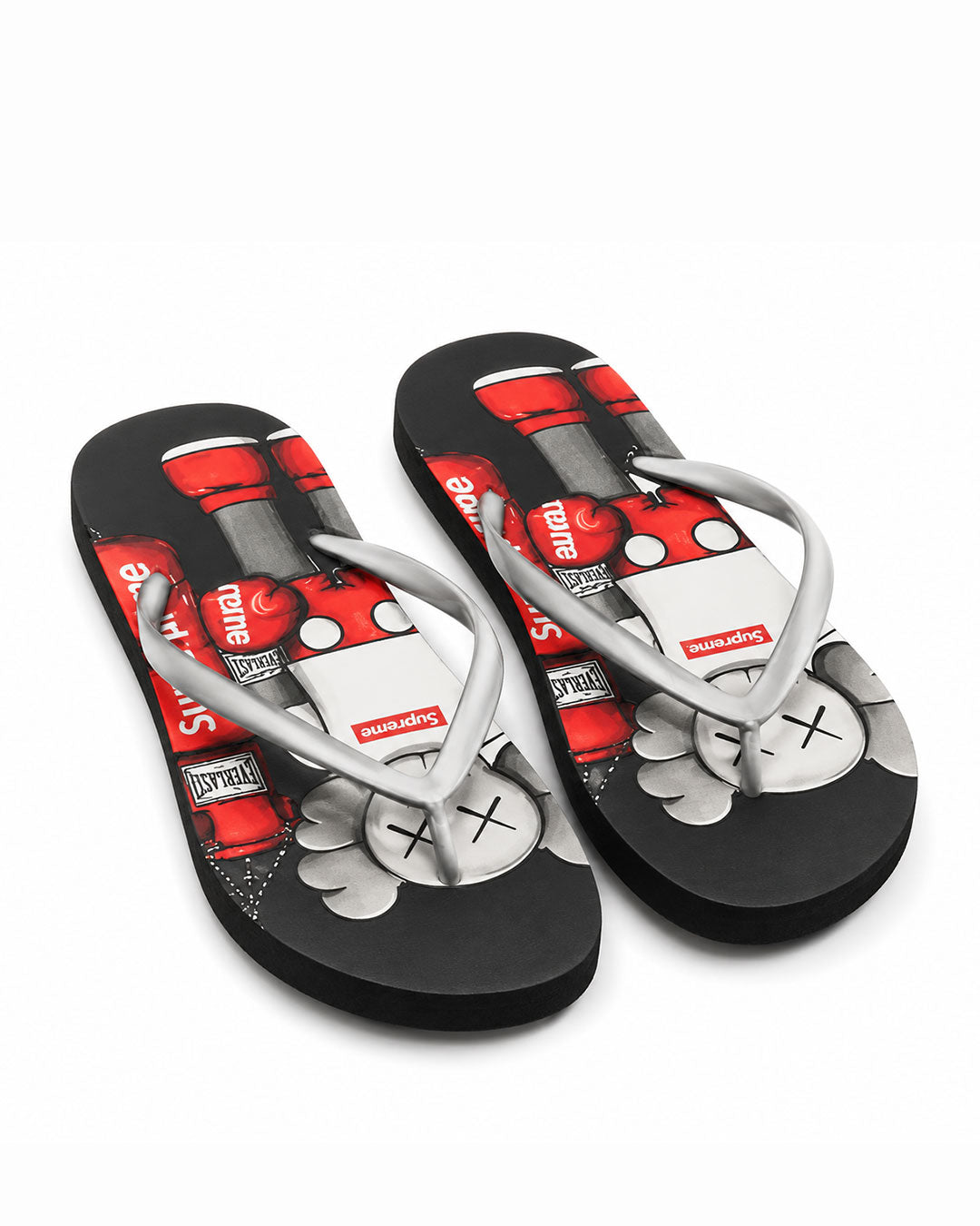 Street Pop Flip Flops - Black