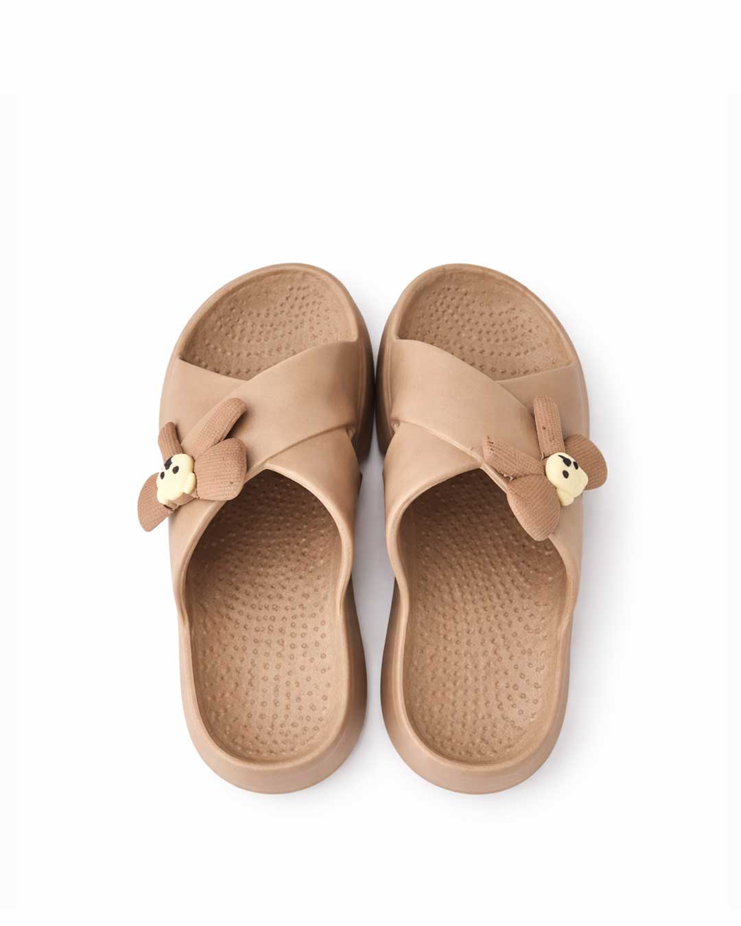 Beige Teddy Slipper