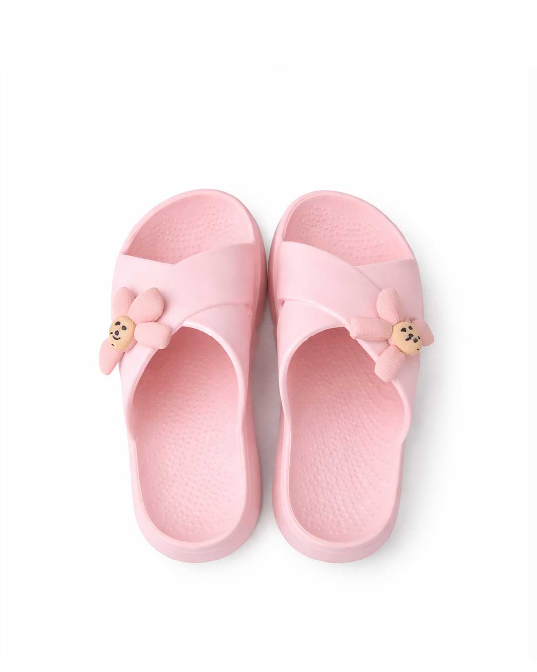 Rose Teddy Slipper