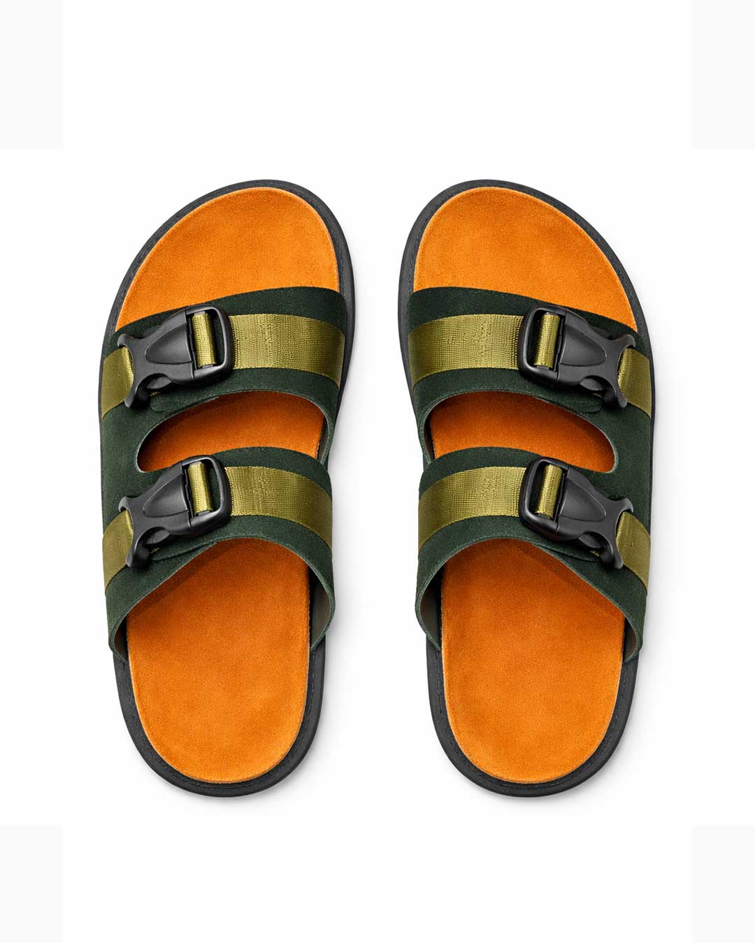 Men’s Nomad Strap Slides – Olive
