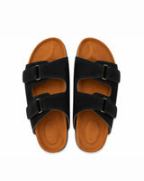 Adjustable Double Buckle Slides - Black