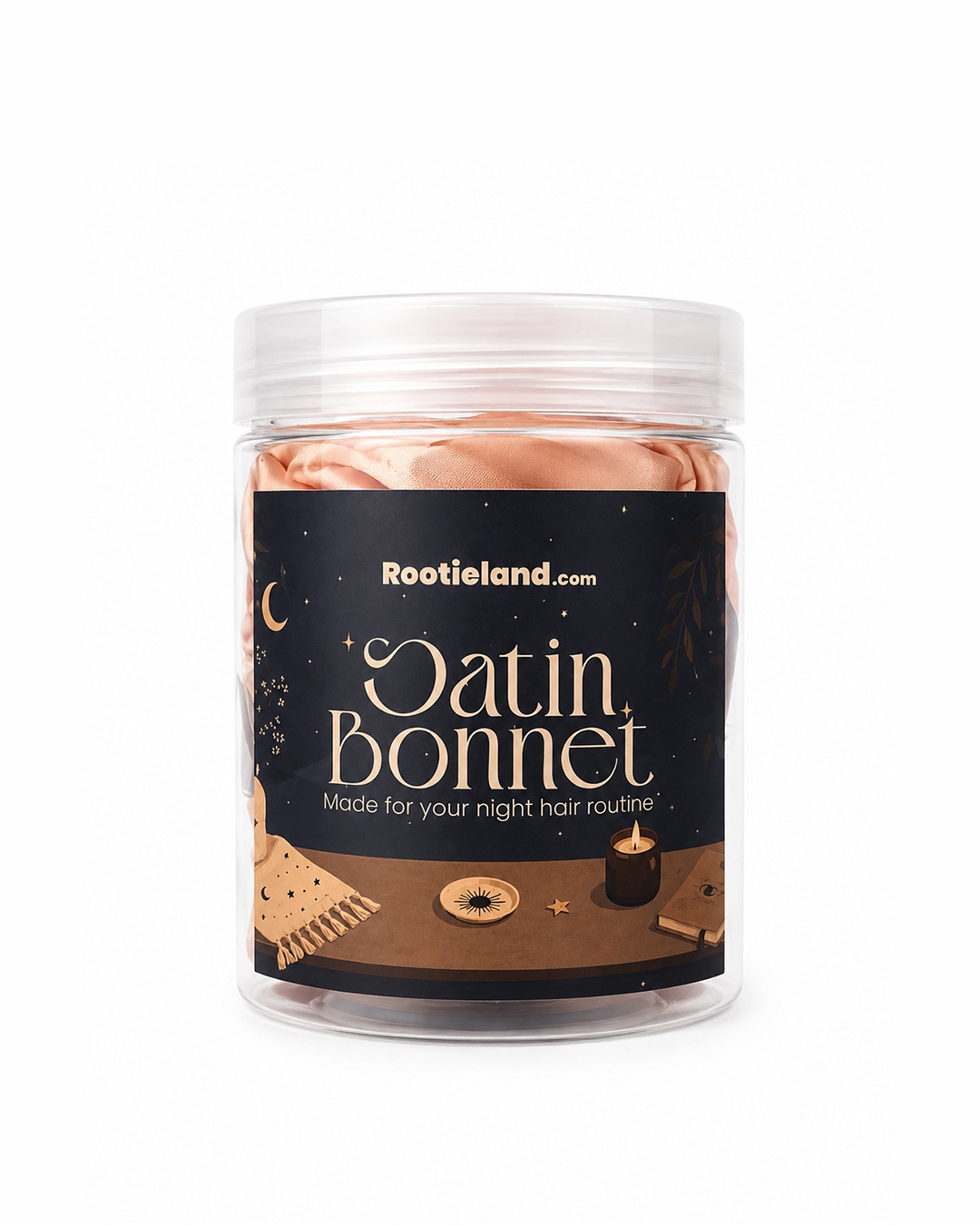Satin Bonnet Jar - Mystery Colors