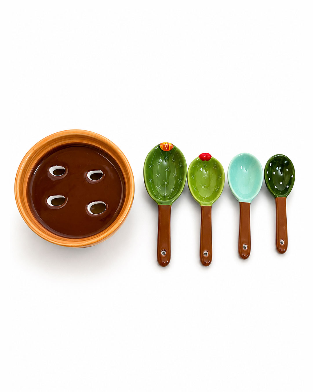 Cactus Measuring Cup & Spoons Set