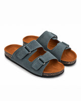 Adjustable Double Buckle Slides - Indigo