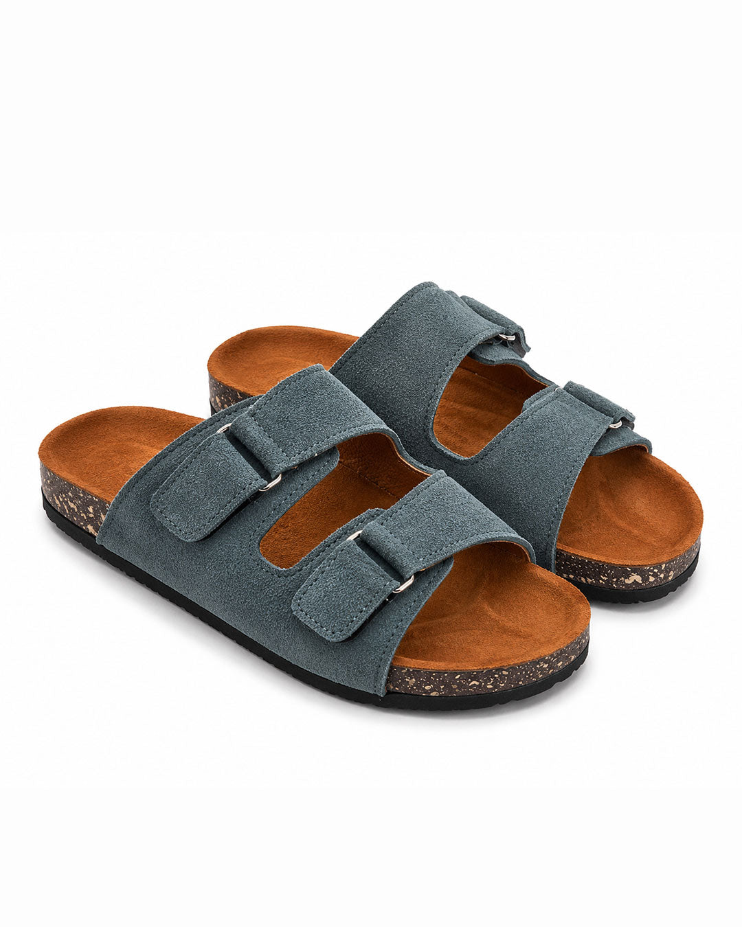 Adjustable Double Buckle Slides - Indigo