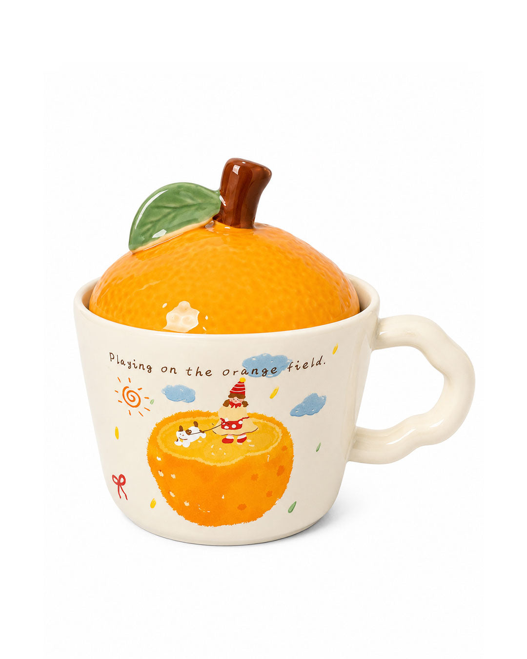 Fruit Mug with Lid