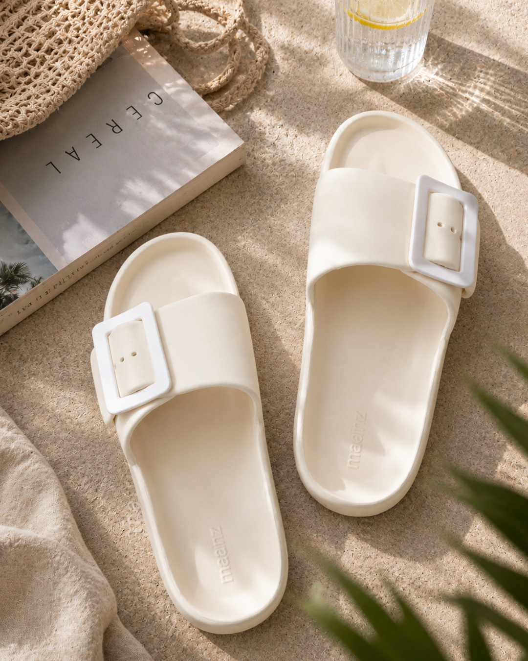 Classic Platform Slides - White