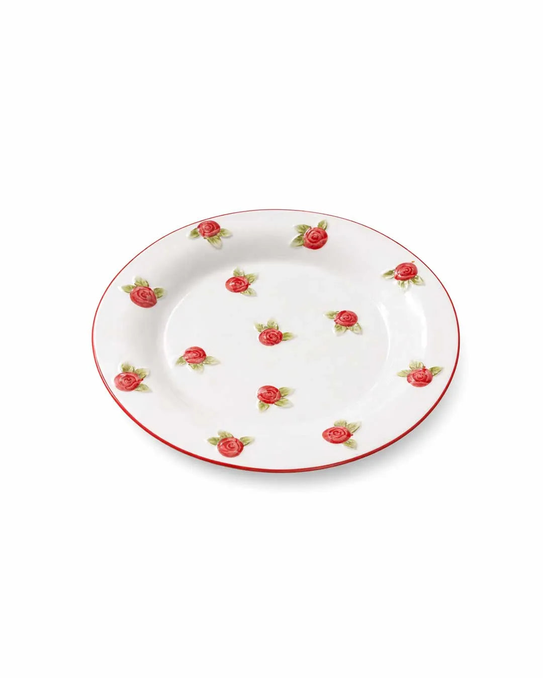 Red Rose Plate - Rootieland