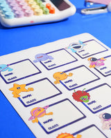 Labels Sticker Sheets (Set of 3) - Rootieland