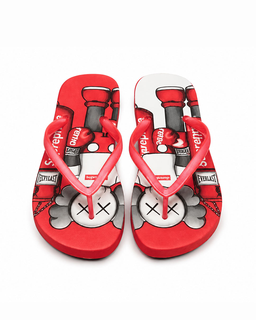 Street Pop Flip Flops - Red
