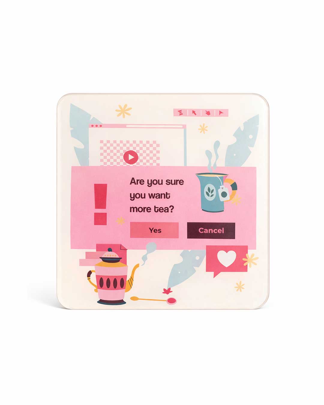 Tea Notification Coaster - Rootieland
