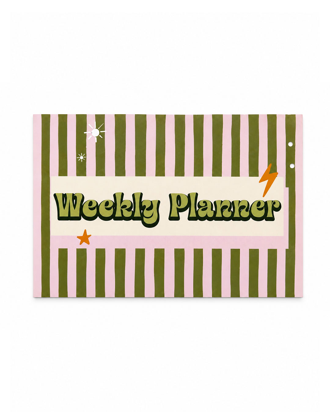 Groovy Days - A4 Weekly Planner