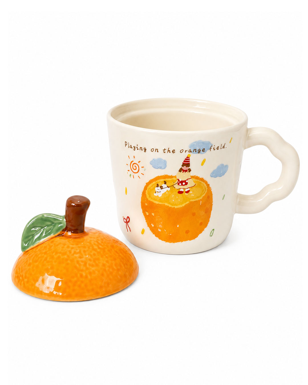 Fruit Mug with Lid