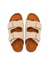 Adjustable Double Buckle Slides - Beige