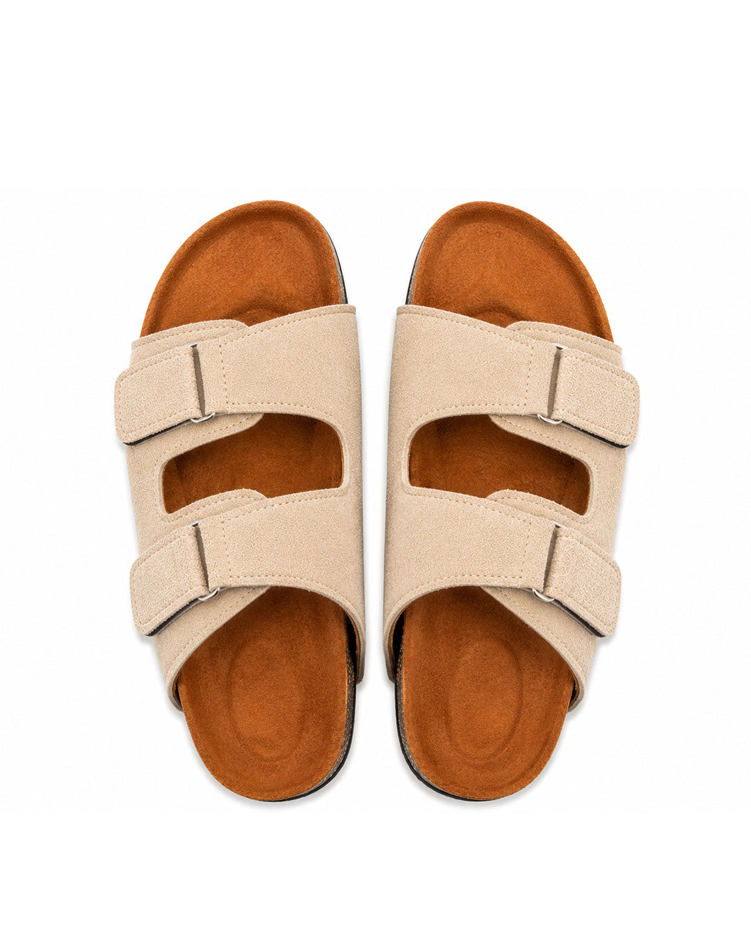 Adjustable Double Buckle Slides - Beige