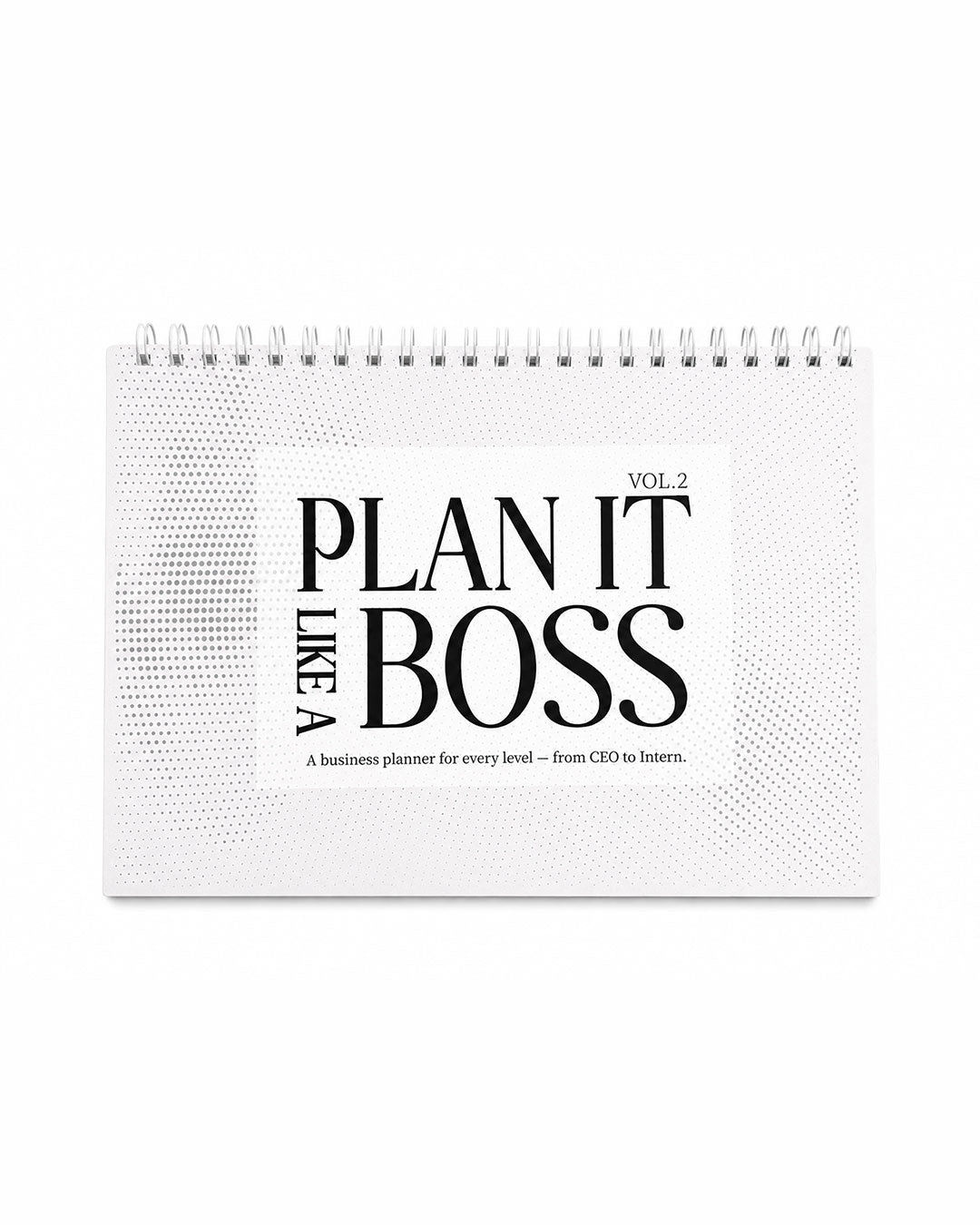 Plan it Like A Boss Volume II - Monthly Planner