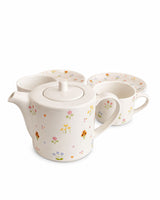Floral Tea Set - 5 Pieces