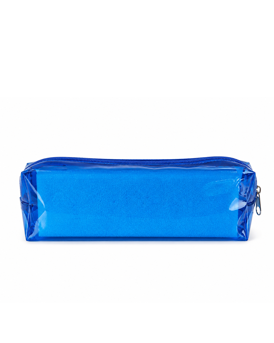 Neon Clear Pouch - Blue