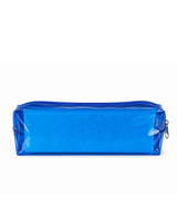 Neon Clear Pouch - Blue