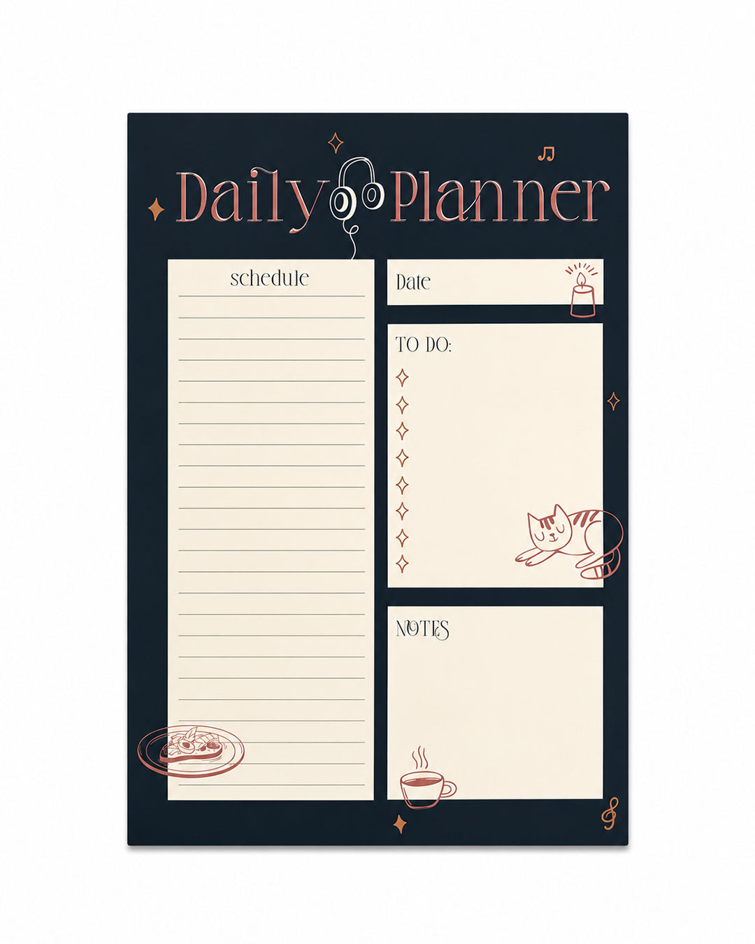 My Cozy Days - A4 Daily Planner