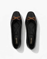 Bow Classic Ballet Flats – Black - Rootieland