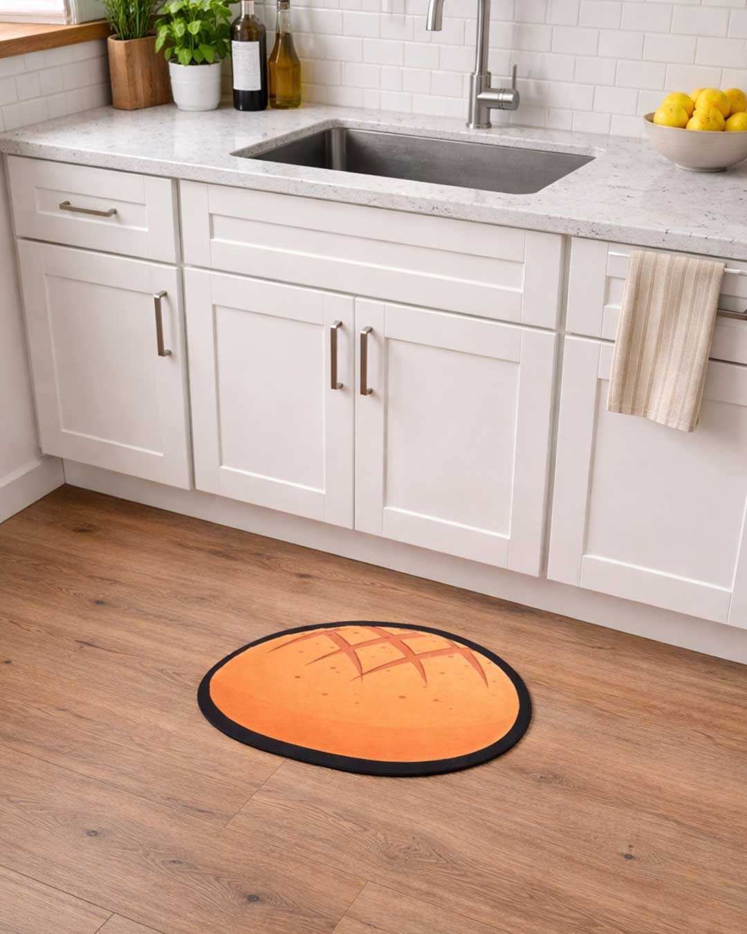 Round Bun - Kitchen Mat & Rug - Rootieland