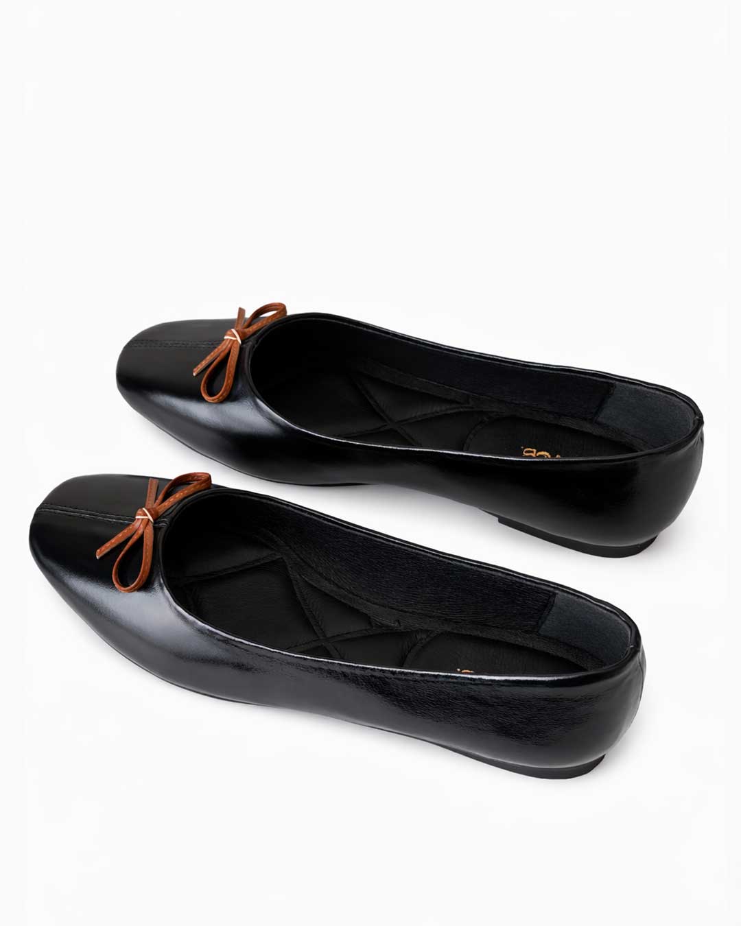 Bow Classic Ballet Flats – Black - Rootieland