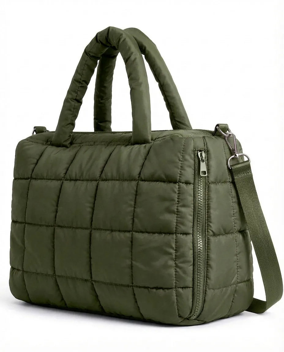 Puffer Bag – Olive