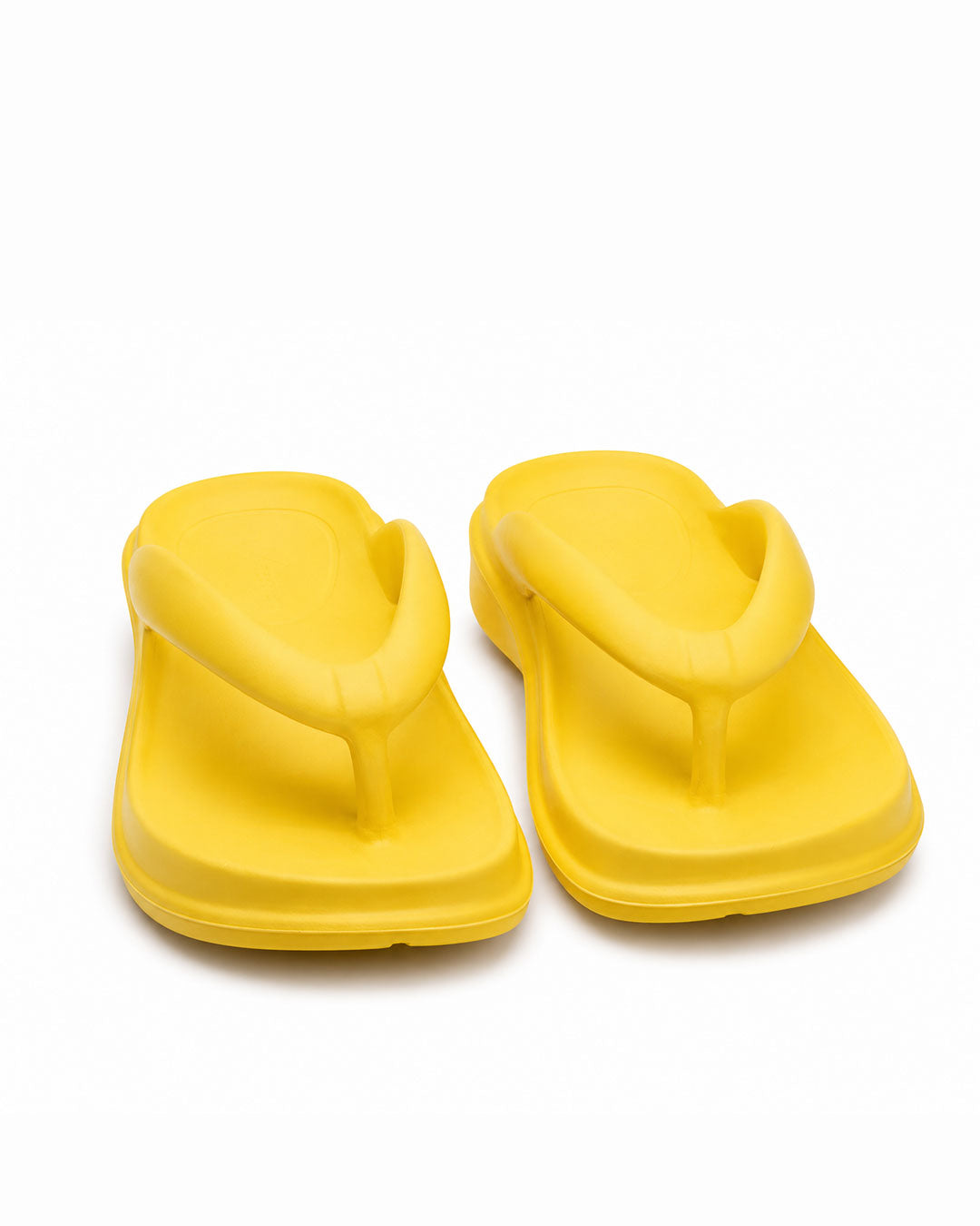 Cloud Flip Flops - Yellow