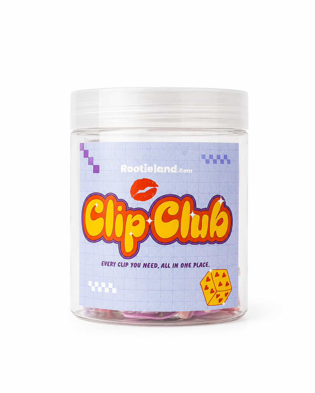 Clip Club Tokkies Jar