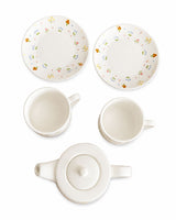 Floral Tea Set - 5 Pieces
