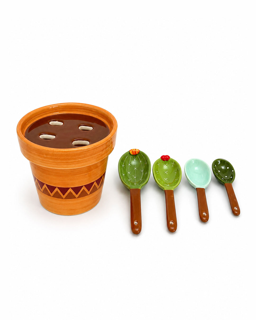 Cactus Measuring Cup & Spoons Set