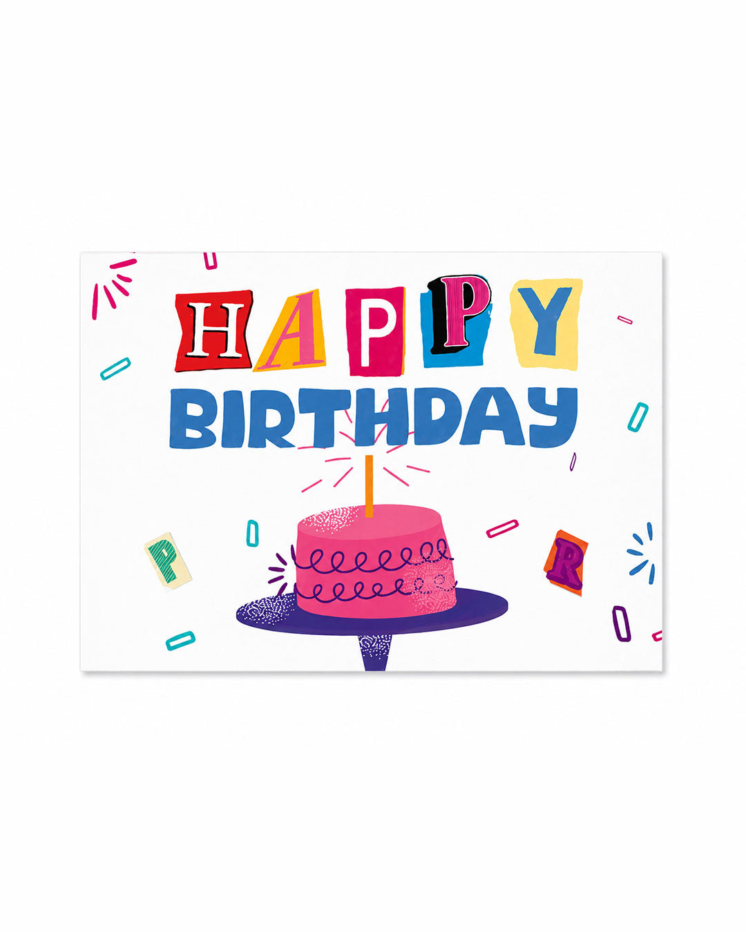Birthday Cake - Greeting Card