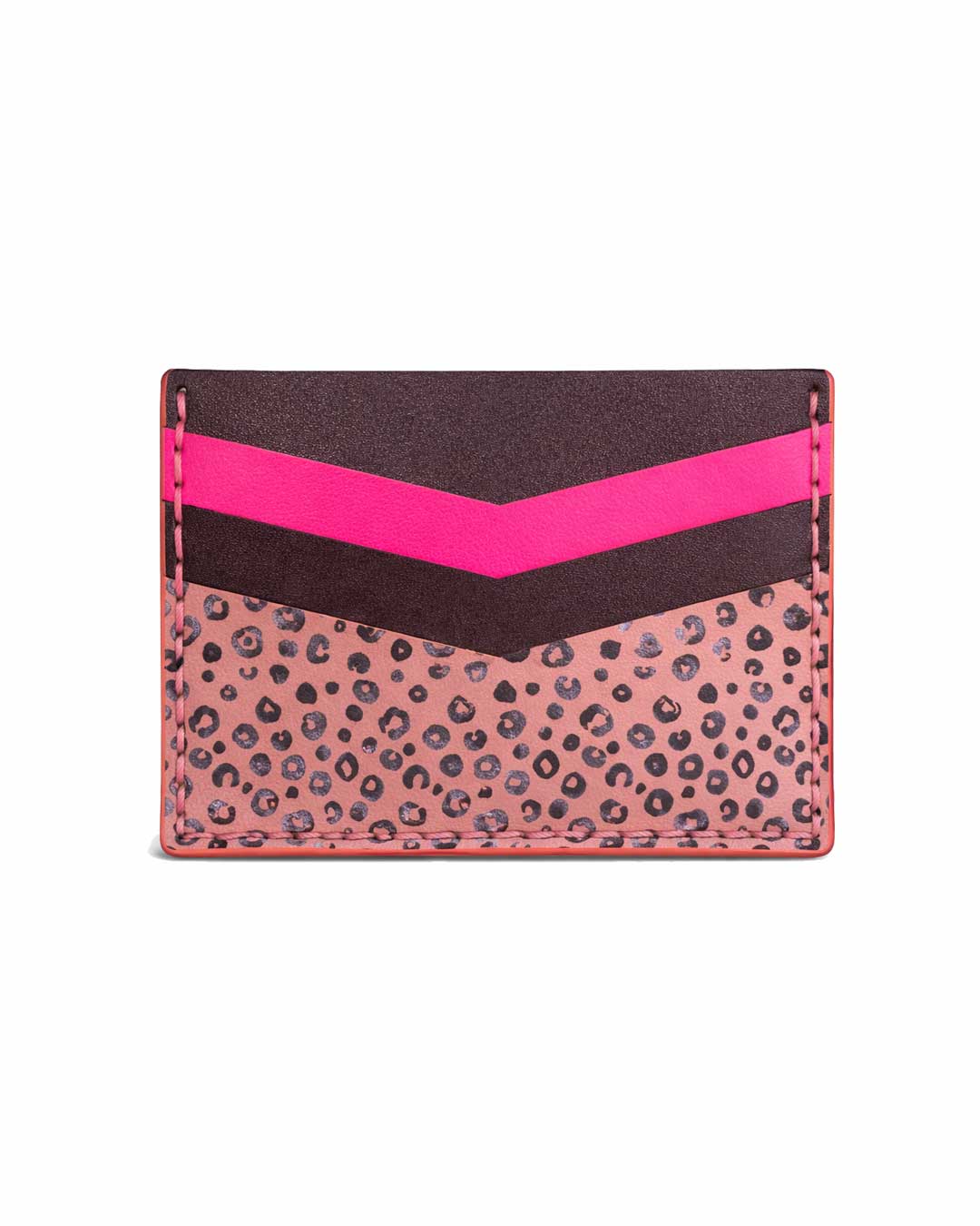 Wild Rose - Leather Card Holder - Rootieland