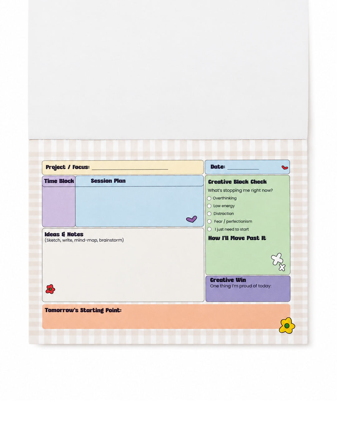 The Creative Day - A5 Daily Planner