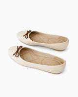 Bow Classic Ballet Flats – Cream - Rootieland
