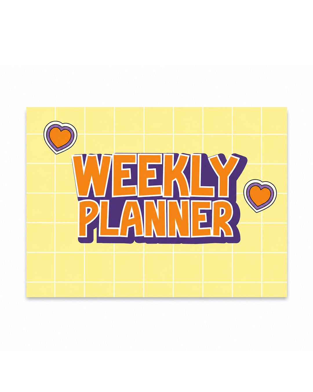 Sunny Days - A4 Weekly Planner