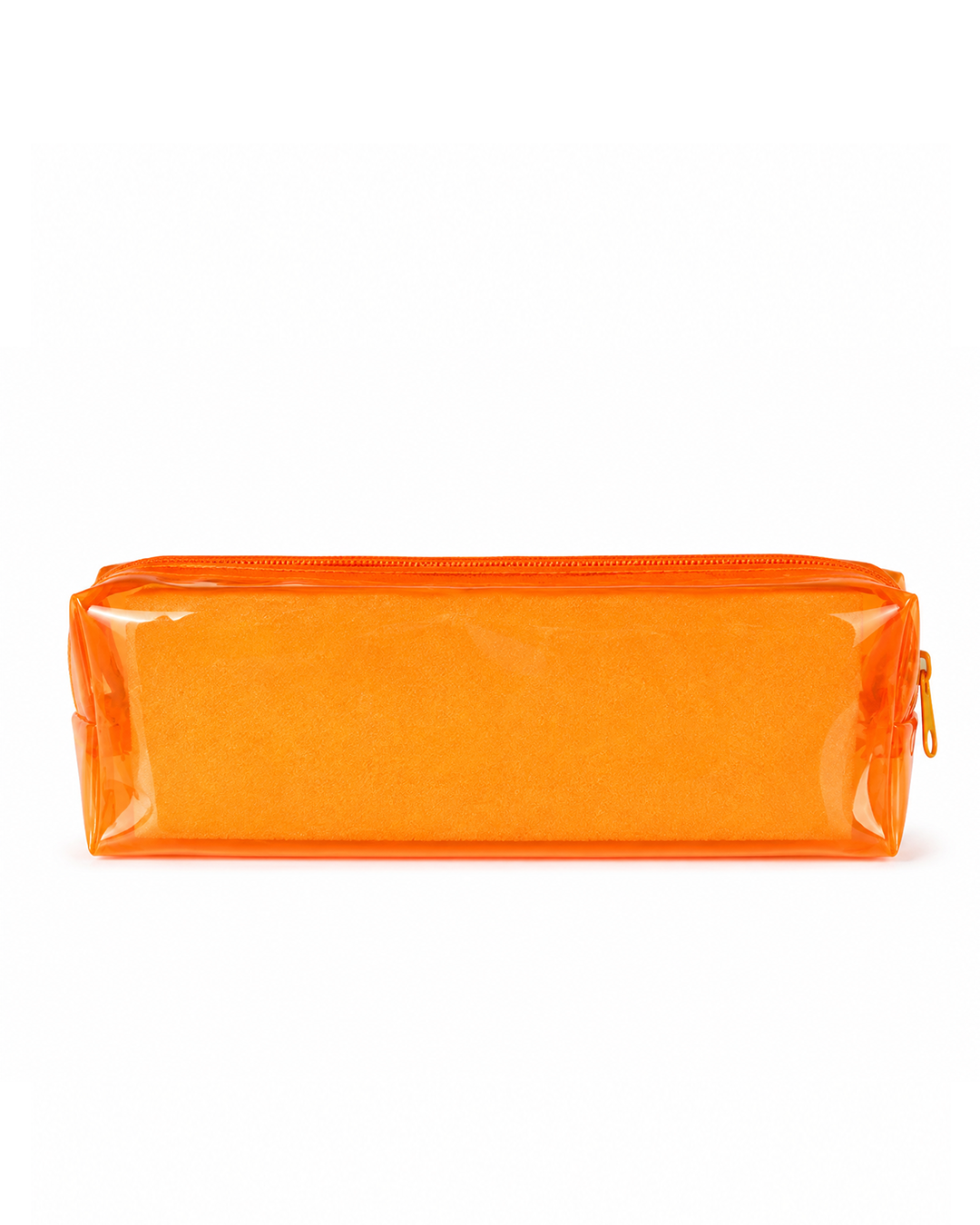 Neon Clear Pouch - Orange