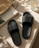 Classic Platform Slides - Black