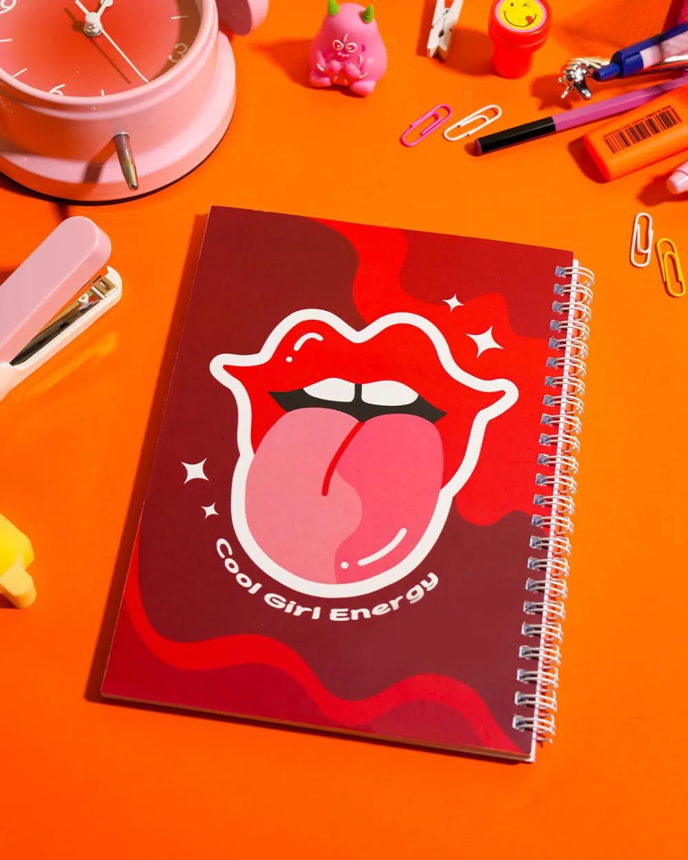 Cool Girl Energy - A5 Notebook - Rootieland