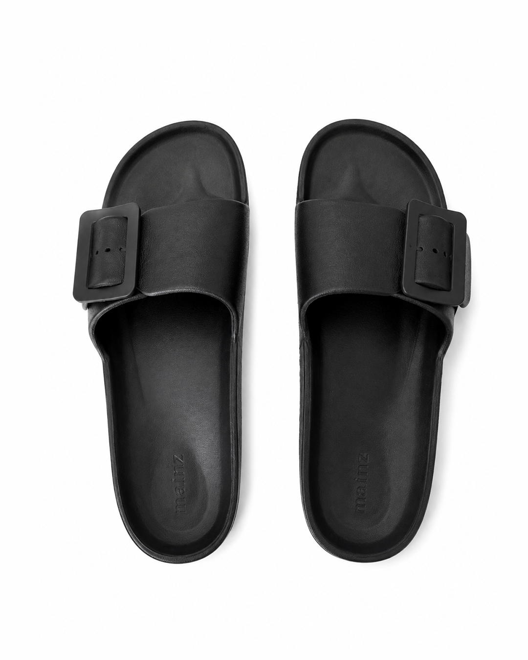 Classic Platform Slides - Black