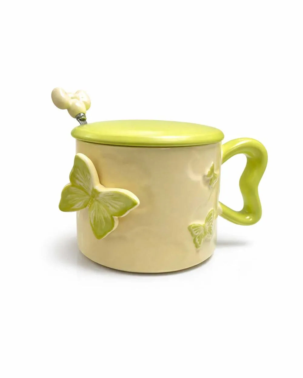 Butterfly Mug with Spoon - Rootieland