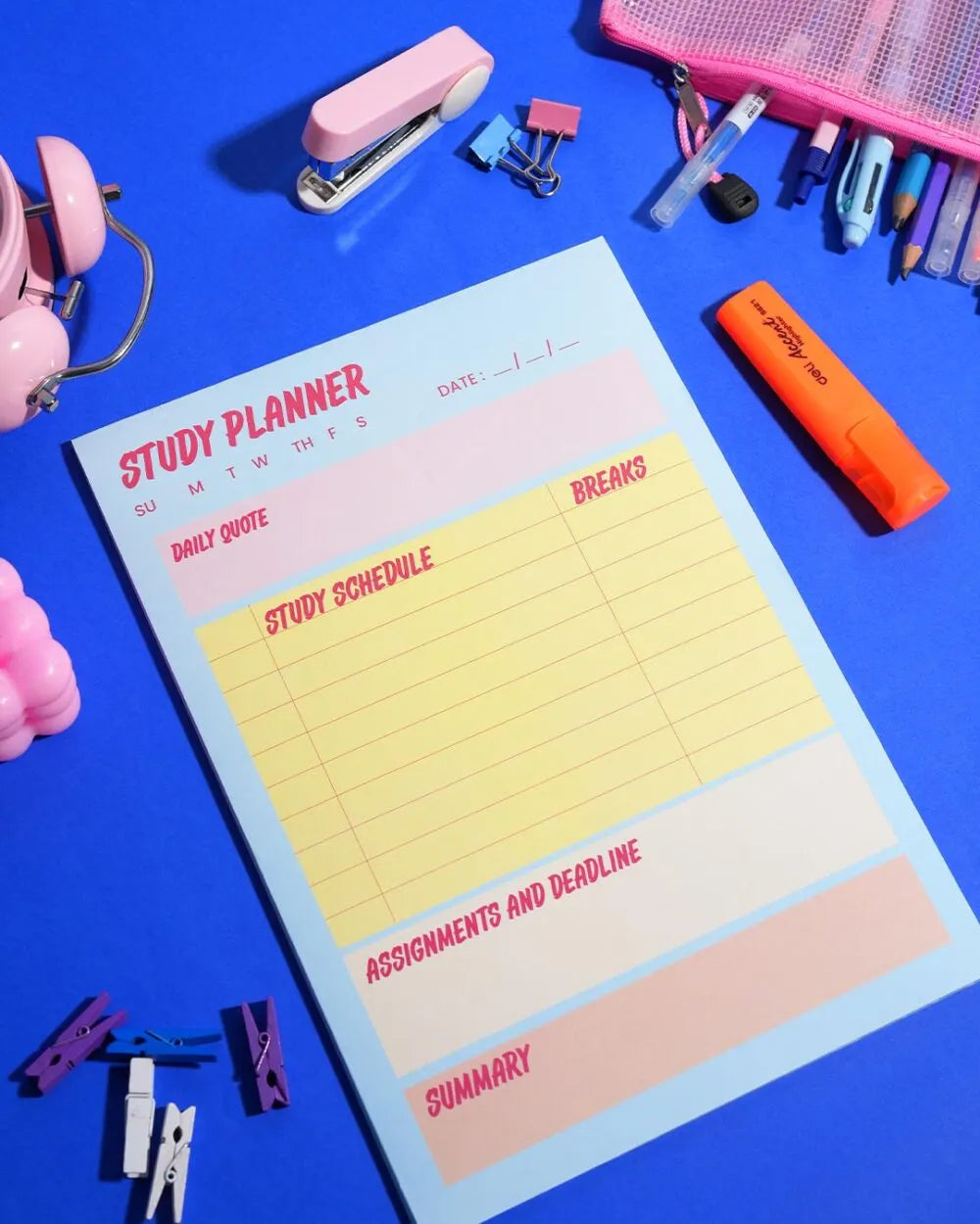 Shine On Study Planner - Rootieland