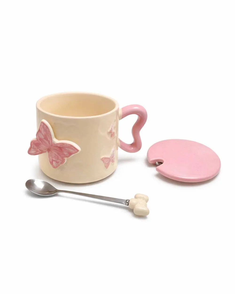 Butterfly Mug with Spoon - Rootieland